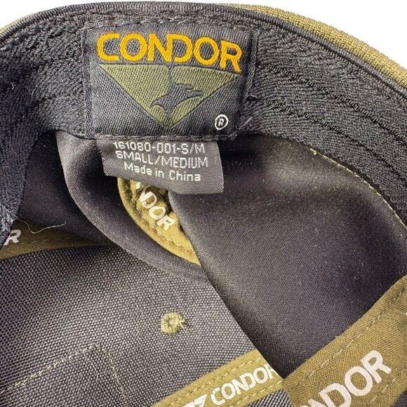 Condor Flex Hook & Loop Patch Hiking Hunting Operator Tactical Hat S/M 161080 - Picture 2 of 5